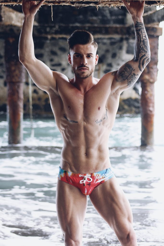 Cristo Suarez Photographed By Ivan Oliva Marcuse Swimwear Men And Underwear