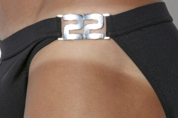 CODE 22 - Glam 22 Mini Swim Briefs - Black