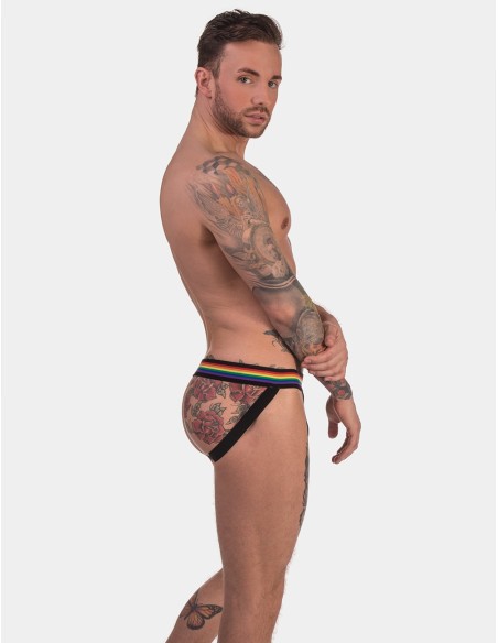 Barcode Berlin - Pride Jockstrap Black