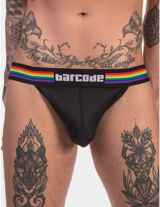 Barcode Berlin - Pride Jockstrap Black 2