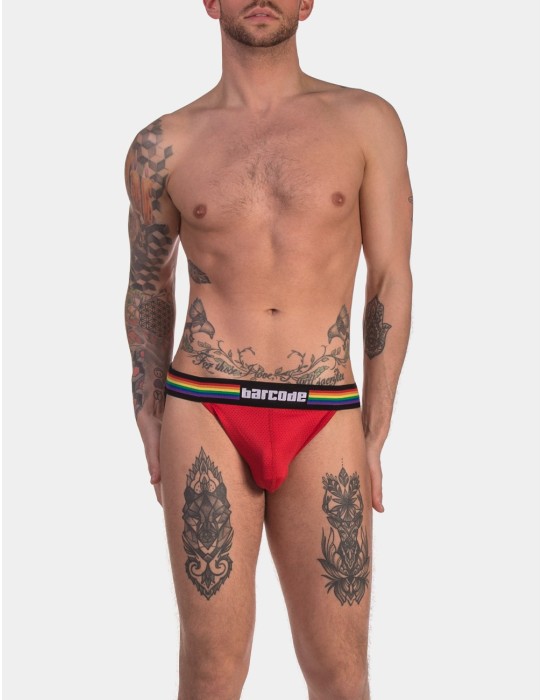 Barcode Berlin - Pride Jockstrap Red