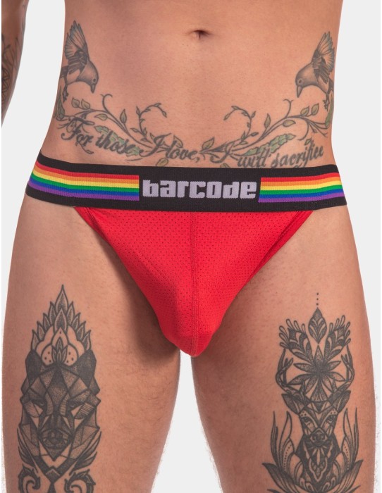 Barcode Berlin - Pride Jockstrap Red 2