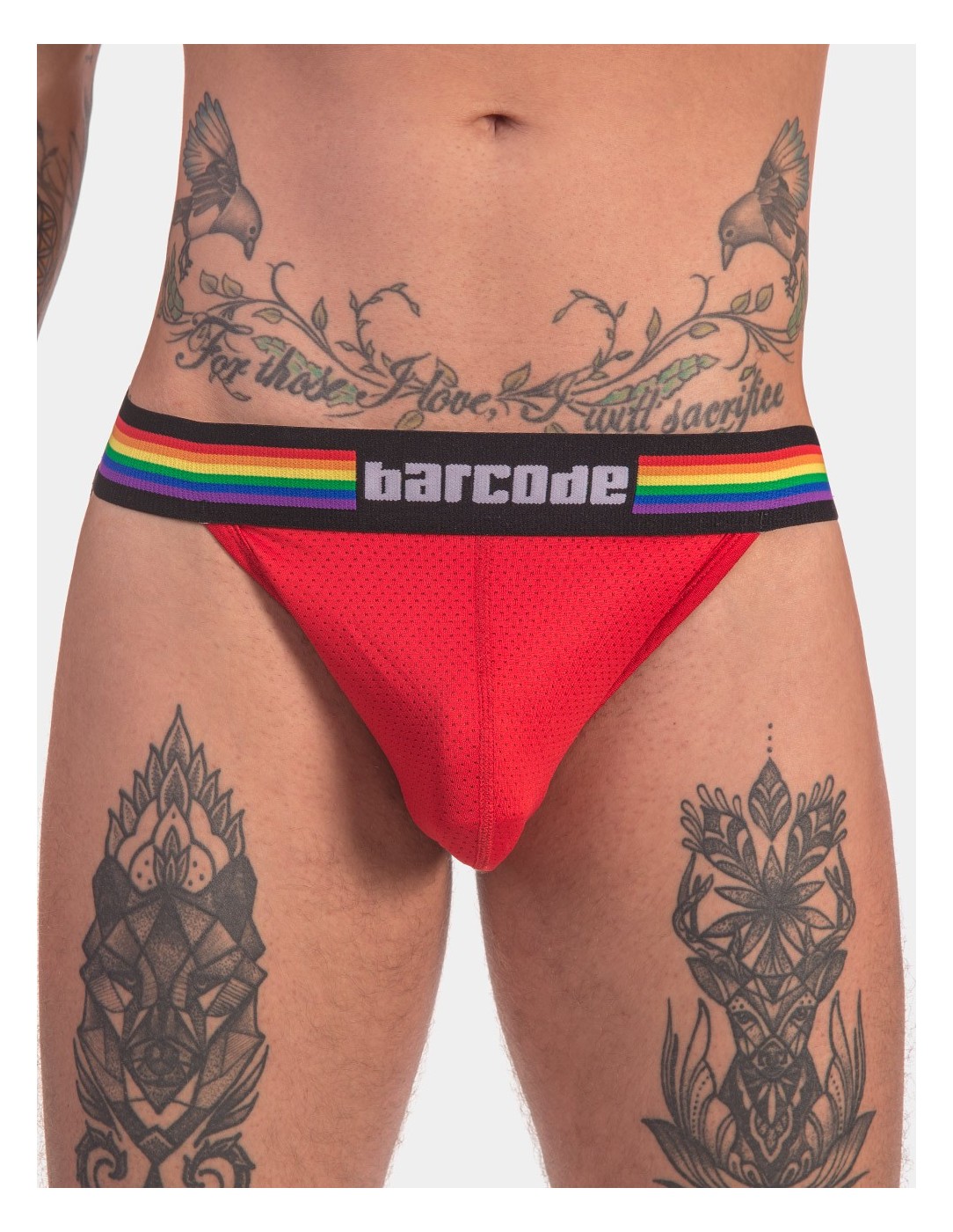 Barcode Berlin - Pride Jockstrap Red