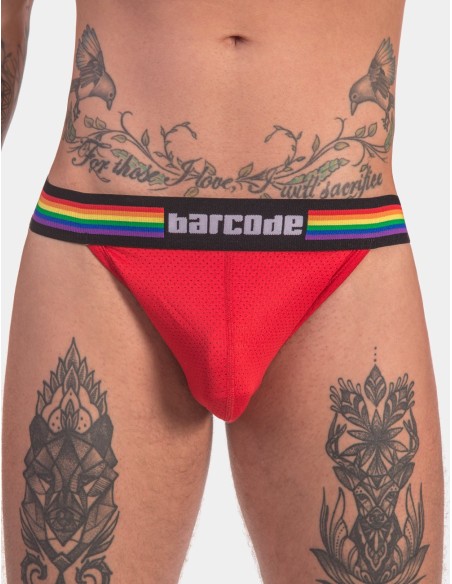 Barcode Berlin - Pride Jockstrap Red