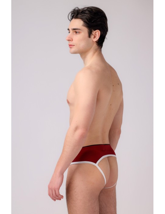 Adam Smith - AS Me Jockstrap - Burgundy 2
