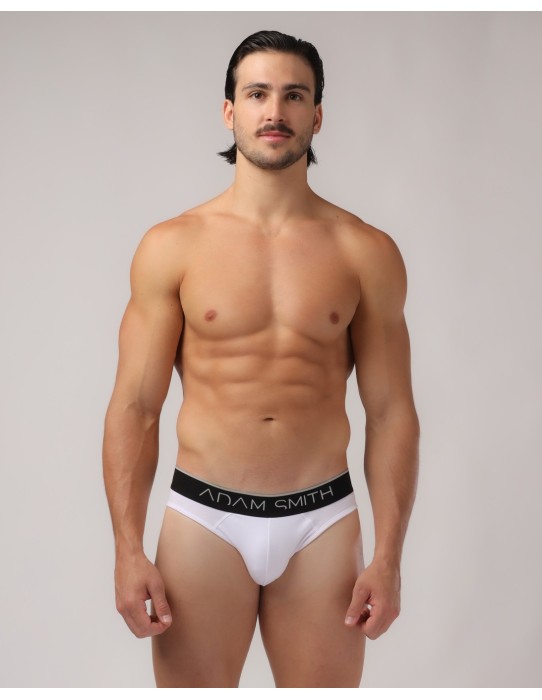 Adam Smith - Classic Briefs - White