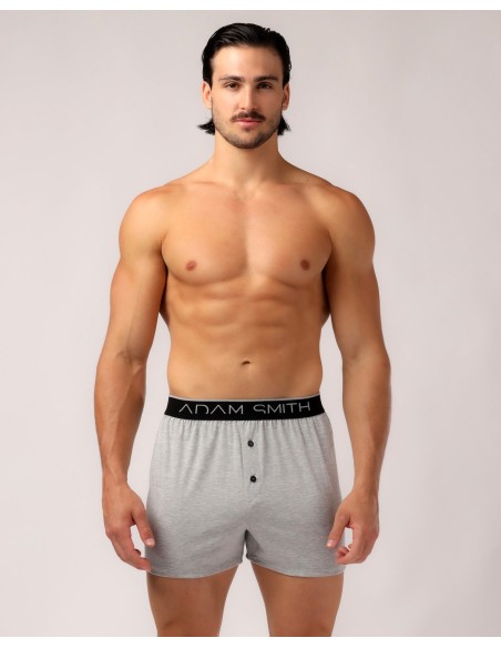 Adam Smith - Classic Boxers - Grey