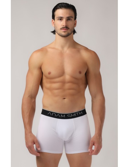Adam Smith - Basics Boxer Trunks - White
