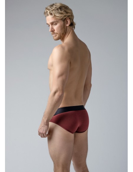 Adam Smith - Shaped Pouch Briefs - Burgundy