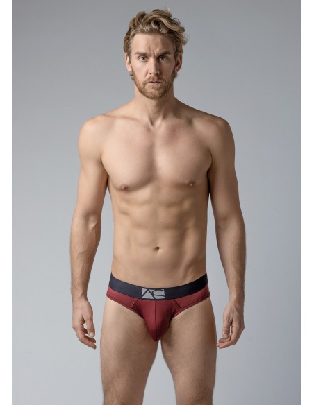 Adam Smith - Shaped Pouch Briefs - Burgundy