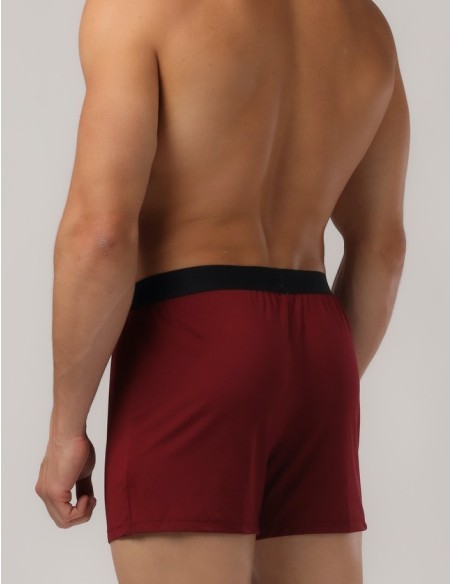 Adam Smith - Modern Boxer - Burgundy