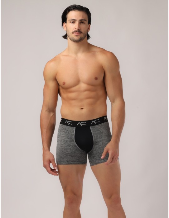 Adam Smith - Mesh Combo Trunks - Black 2