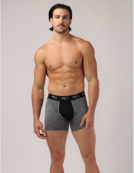 Adam Smith - Mesh Combo Trunks - Black