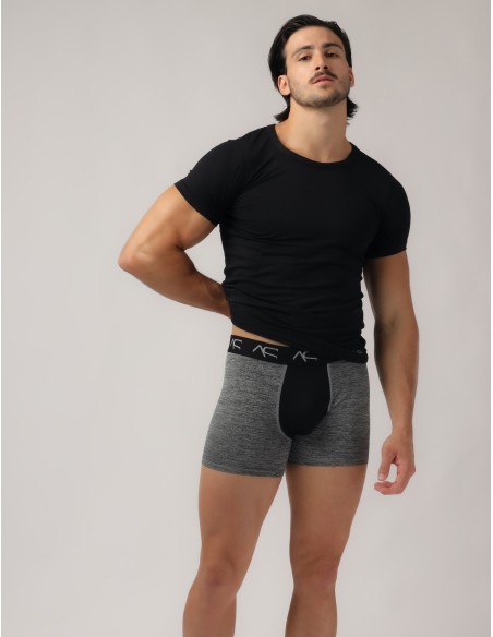 Adam Smith - Mesh Combo Trunks - Black