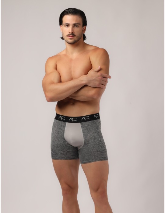 Adam Smith - Mesh Combo Trunks - Grey 2