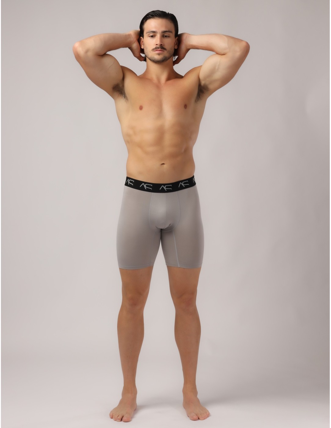 Adam Smith - Mesh Short Trunks - Grey