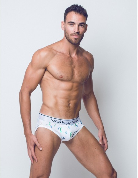 Walking Jack - Letters Print Briefs