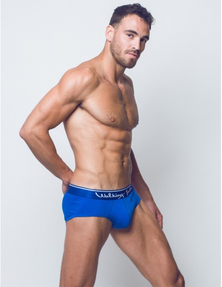 Walking Jack - Bluebird Solid Briefs