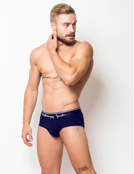 Walking Jack - Solid Briefs Black
