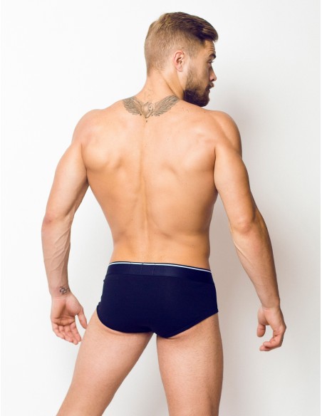 Walking Jack - Solid Briefs Black