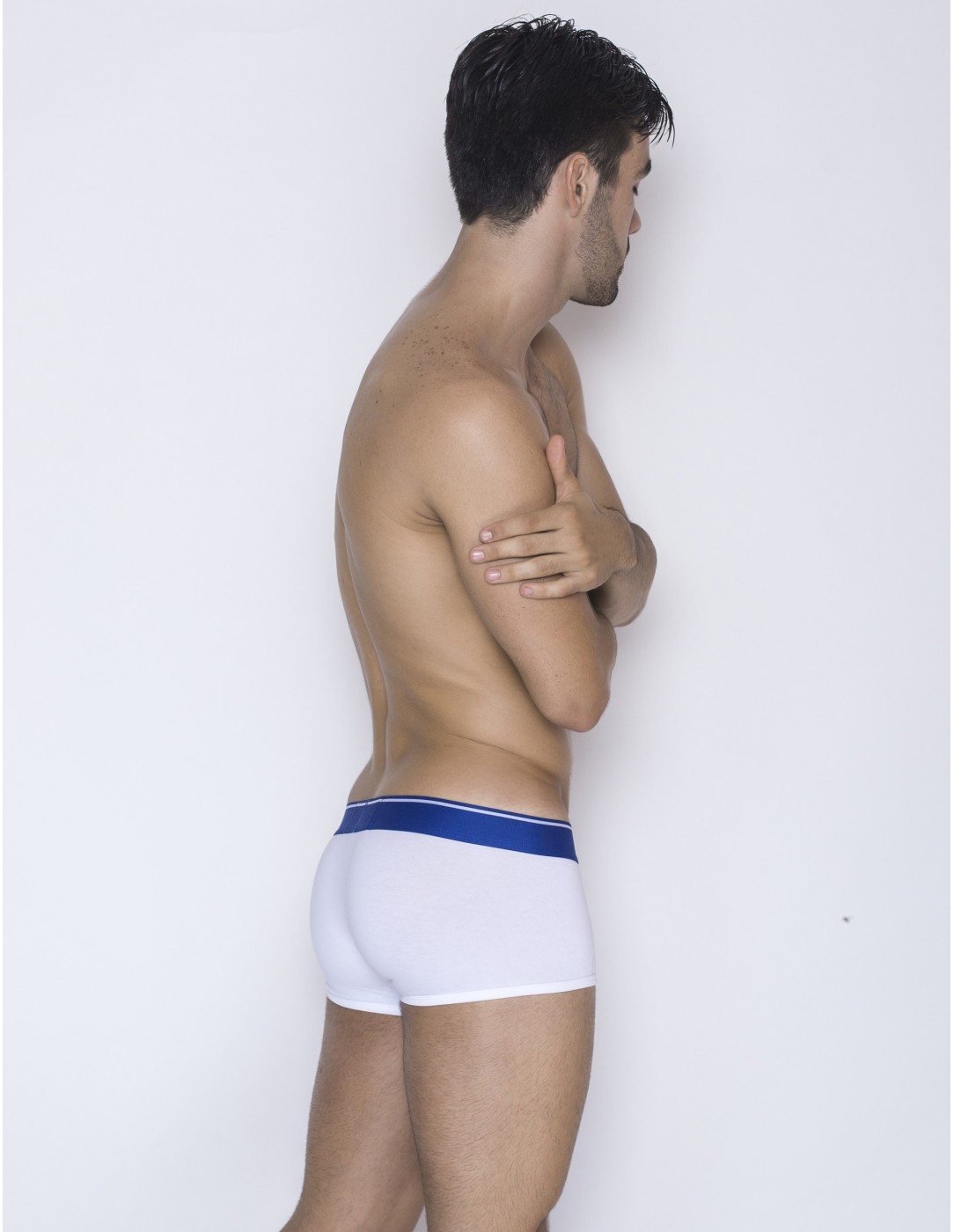 Walking Jack - Core Trunks White With Blue