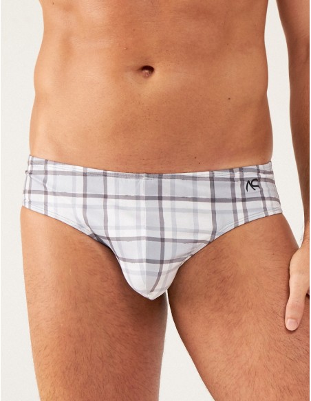 Adam Smith - Saltire Bikini Briefs - Plaid