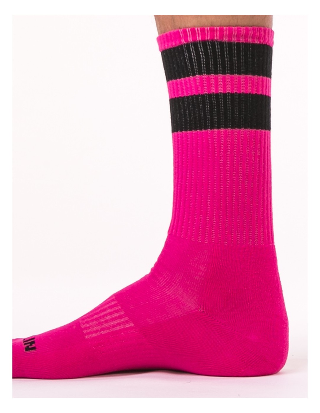 Barcode Berlin - Gym Socks Pink-Black