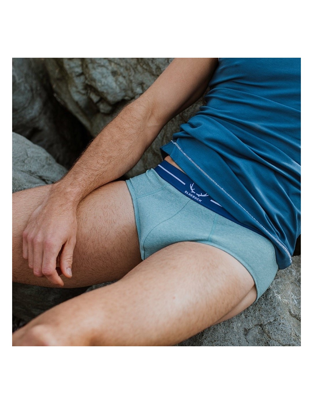 Bluebuck - Arctic Green Briefs