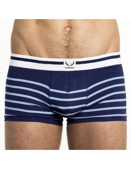 Bluebuck - Blue Trunks With Light Blue Stripes