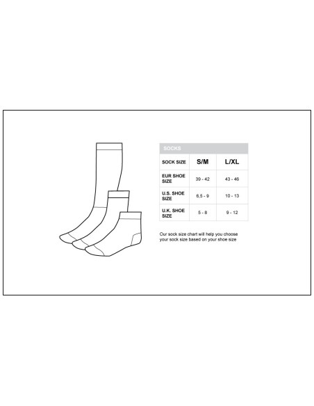 Barcode Berlin - Gym Socks Neon Orange-Grey