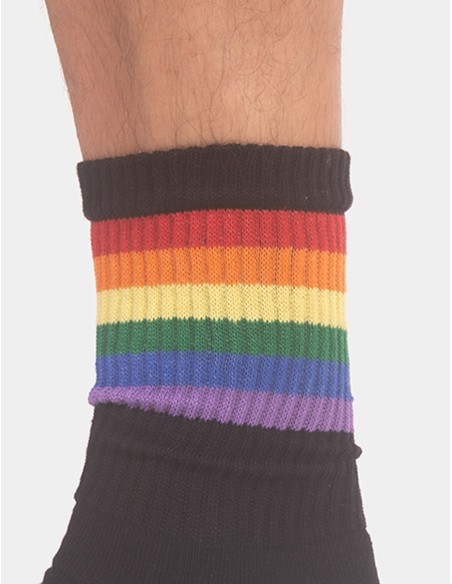 Barcode Berlin - Pride Gym Socks - Black