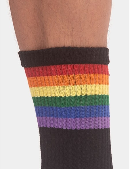 Barcode Berlin - Pride Gym Socks - Black