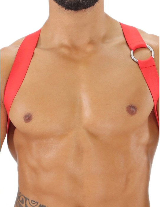 TOF Paris - Party Boy Elastic Harness - Red