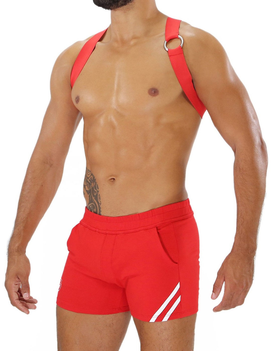 TOF Paris - Party Boy Elastic Harness - Red