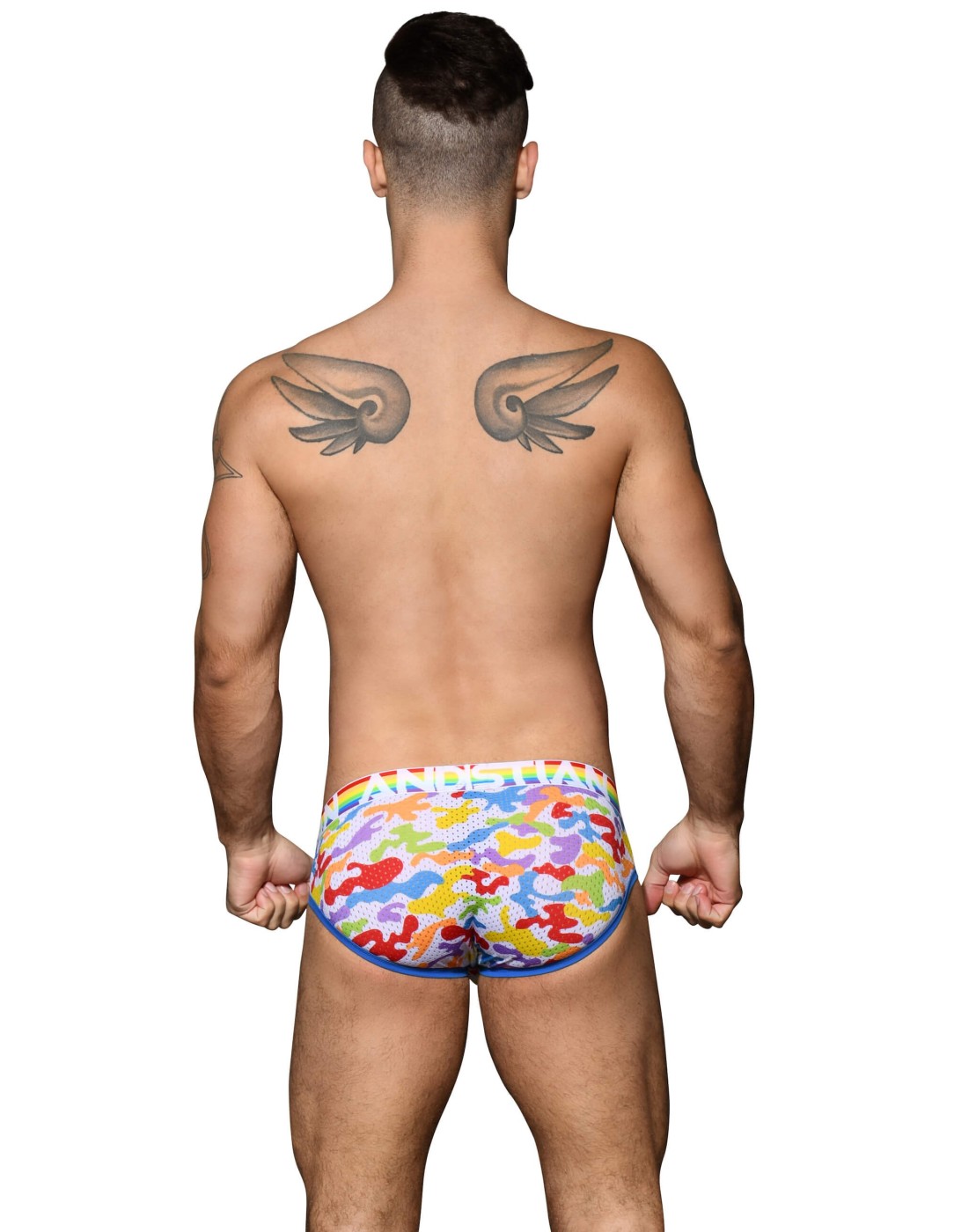 Andrew Christian - Pride Camouflage Mesh Brief...