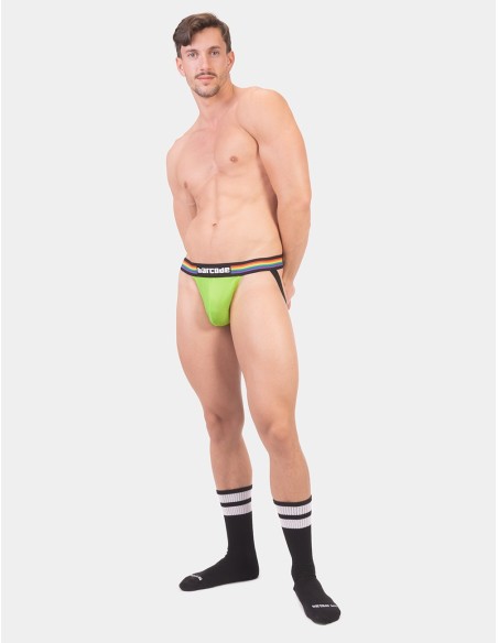 Barcode Berlin - Pride Jockstrap Neon Green