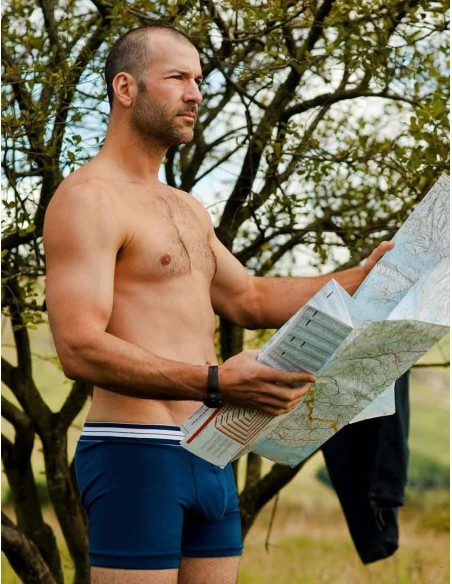 Bluebuck - Navy Blue Boxer Briefs