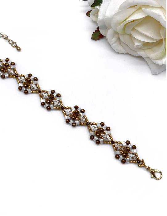 Zosimi Beads - Pralina Bracelet - Mocha