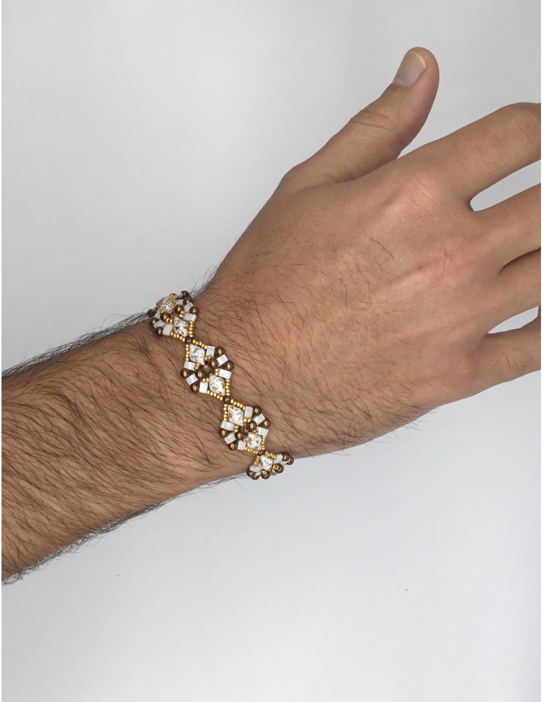 Zosimi Beads - Pralina Bracelet - Mocha