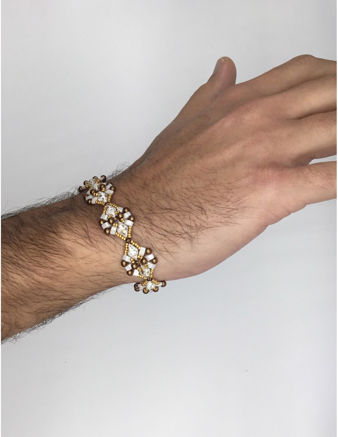 Zosimi Beads - Pralina Bracelet - Mocha