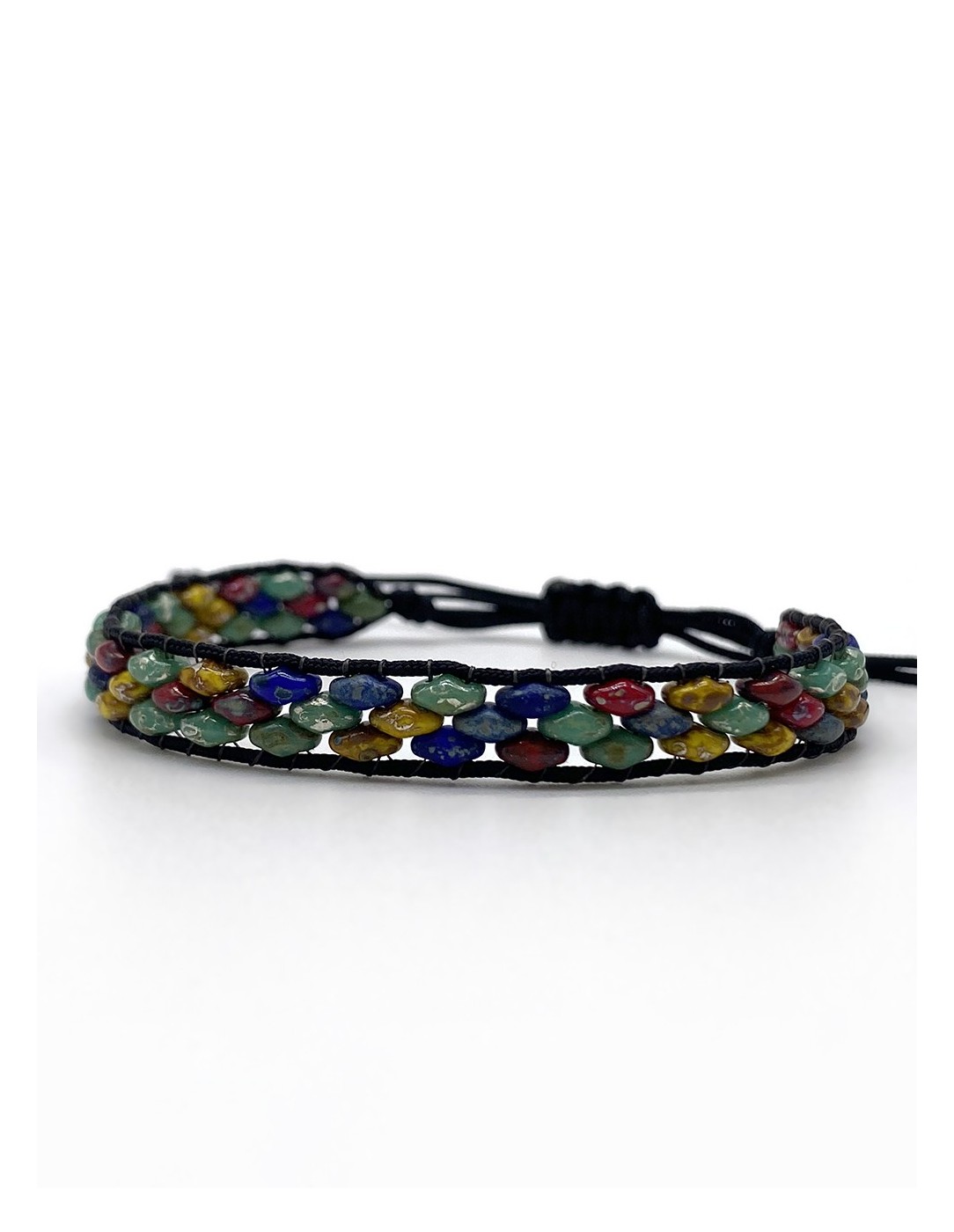 Zosimi Beads - Superduo Bracelet - Carnival
