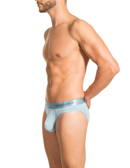Obviously Apparel - PrimeMan Hipster Briefs - Ice 2