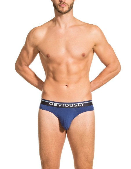 Obviously Apparel - PrimeMan Hipster Briefs - Navy