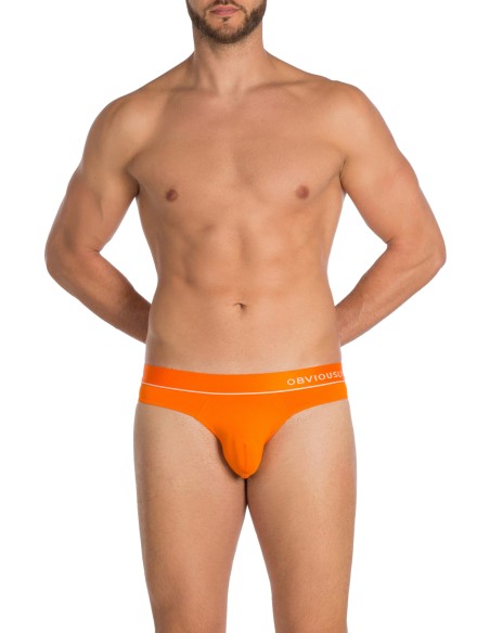 Obviously Apparel - PrimeMan Hipster Briefs - Orange