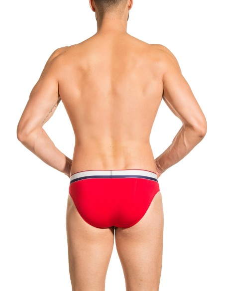 Obviously Apparel - PrimeMan Hipster Briefs - Red