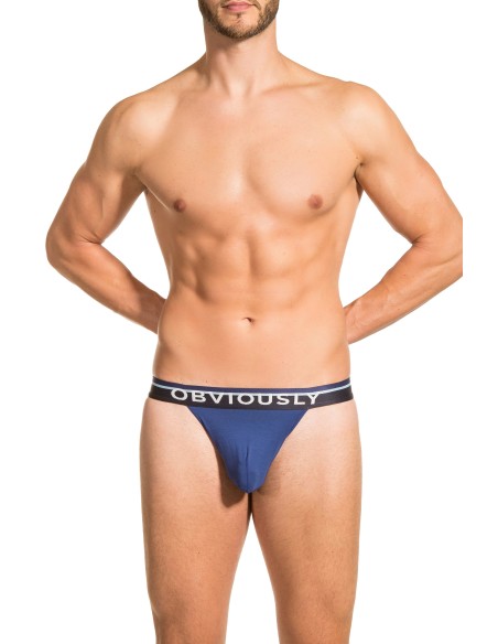 Obviously Apparel - PrimeMan Thong - Navy