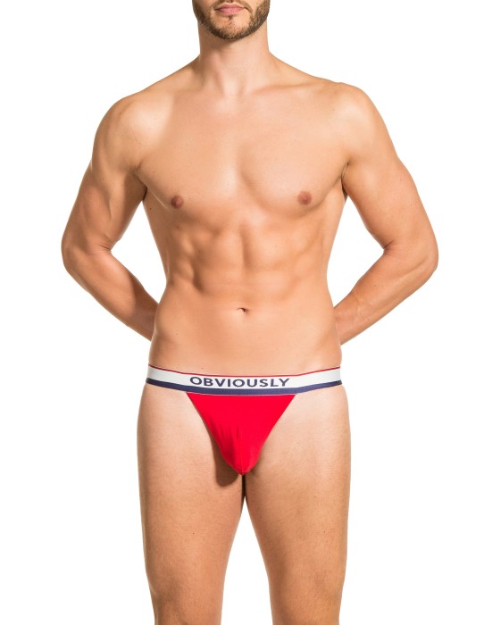 Obviously Apparel - PrimeMan Thong - Red