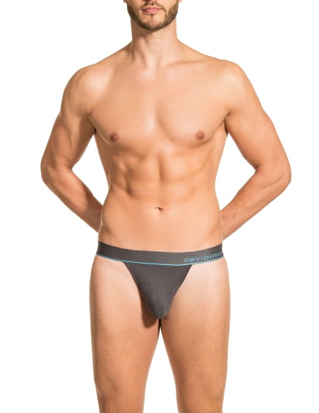 Obviously Apparel - PrimeMan Thong - Titanium