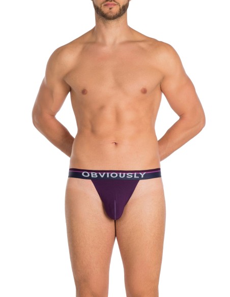 Obviously Apparel - PrimeMan Thong - Purple