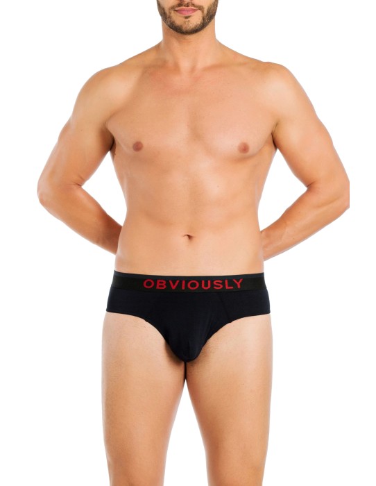 Obviously Apparel - FreeMan Briefs - Black 2